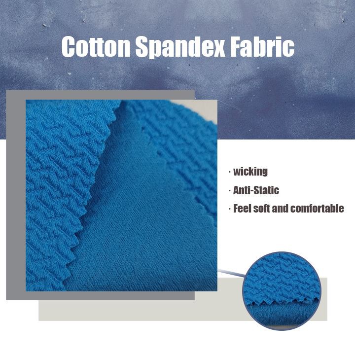 Cotton Spandex Knitted Fabric 棉氨纶针织物雷竞技app安卓下载