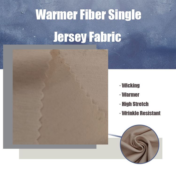 Warmer Fiber Single Jersey Fabric 保暖纤维单针织织物雷竞技app安卓下载