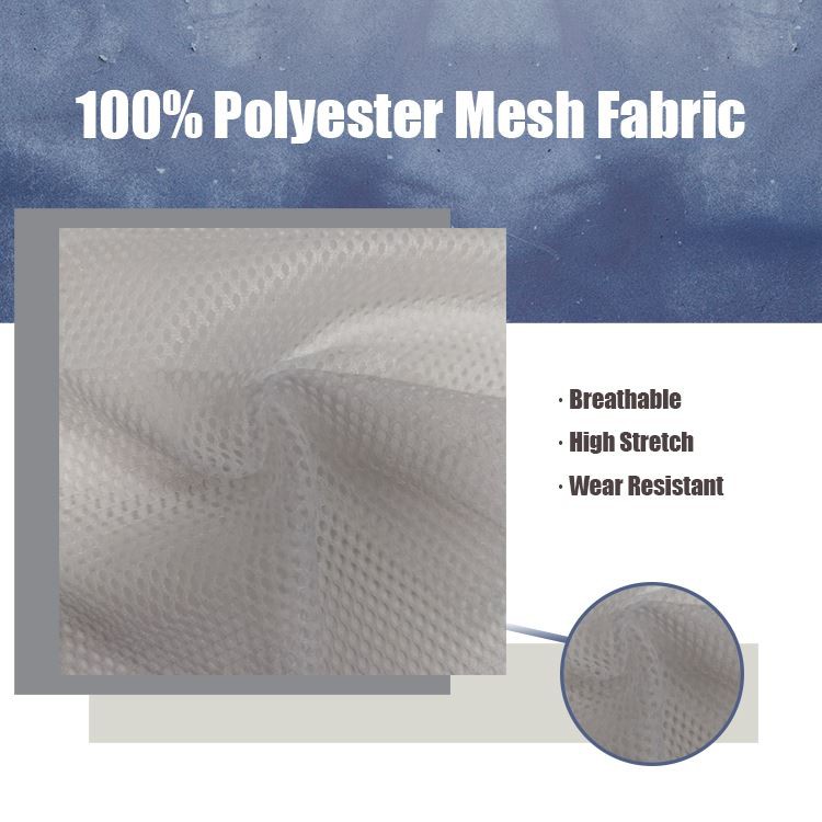 100% Polyester Mesh Fabric for Sportswear 100%涤纶网眼织物的运动服装雷竞技app安卓下载