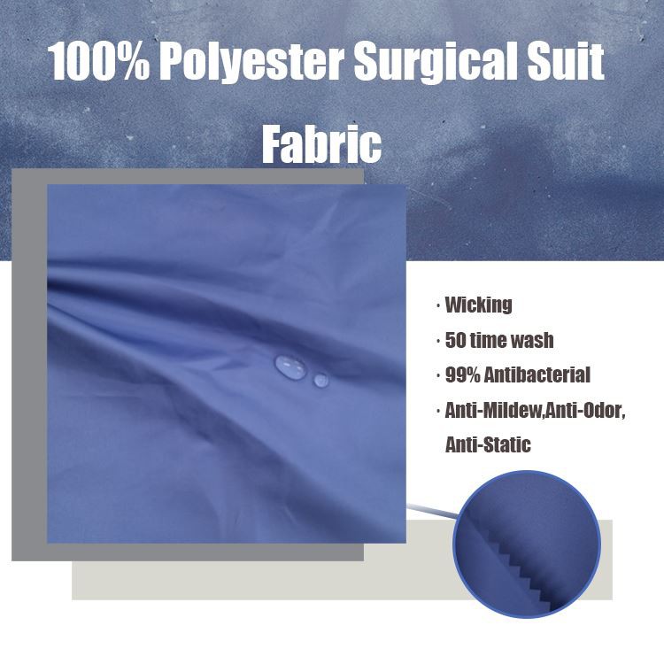 100% Polyester Surgical Suit fabric 100%涤纶外科西装面料雷竞技app安卓下载