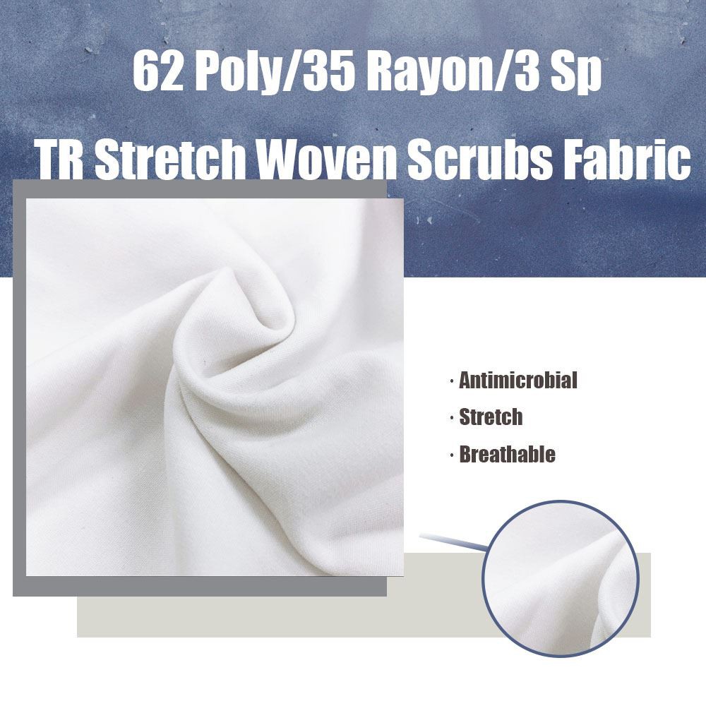 Medical Scrubs Uniform Fabric 医学实习医生风云制服面料雷竞技app安卓下载