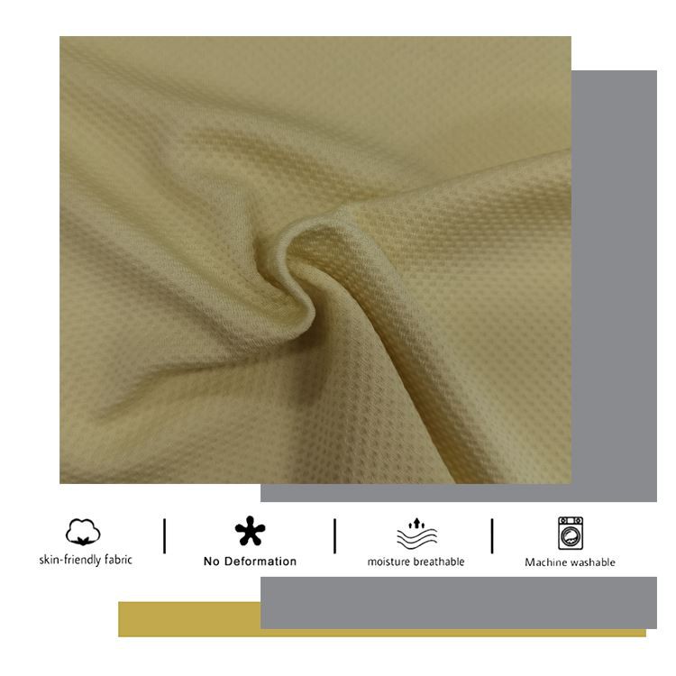 100%涤纶宰华夫格面料雷竞技app安卓下载