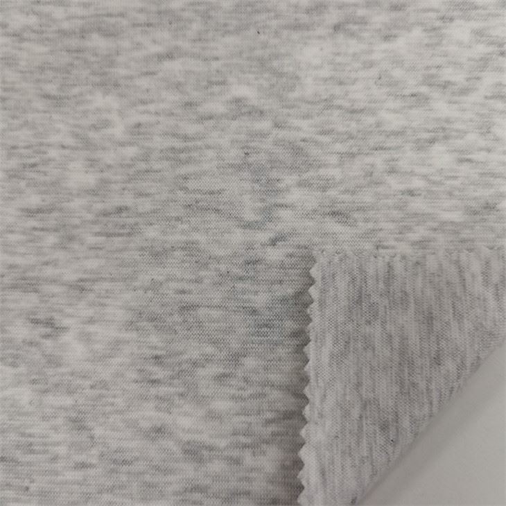 TC拉伸光希瑟灰色罗纹织物雷竞技app安卓下载